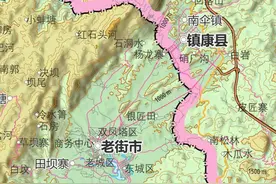 缅北果敢老街市，距离云南镇康县城不到10公里，两地语言文字相通图片