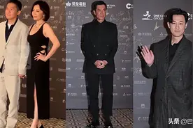 香港这一夜，古天乐油亮发黑，洪金宝老好多，伍咏薇叶子楣大变样图片