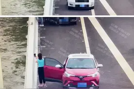 深中通道通车试运营后有人干这事，交警提醒：这是高速，监控无死角图片