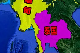 缅甸南边怎么有一个“尾巴”？差点把泰国一分为二图片