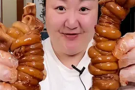 网红北京胖姐：拼命吃赚到2亿，疑似脑出血，称死后遗产全给老公图片
