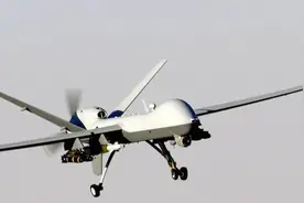 第16架！胡塞武装：再次击落一架美军MQ-9型无人机图片