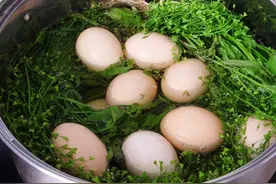 三月三，荠菜花煮鸡蛋，今天你吃了吗？图片