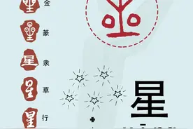 【文化烟台】甲骨文每周识字：星图片