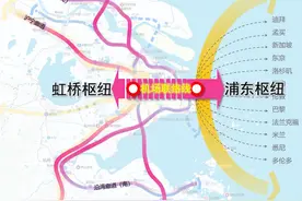魔都又多一条大动脉！上海机场联络线明年开通！浦东⇋虹桥仅40分钟，沿途站点→图片