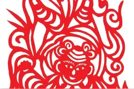 文化中国行｜绚丽多彩的陕北塔湾剪纸图片