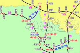 湖北境内三个铁路联线 安卫铁路最惨图片
