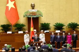 越南主席梁强刚上任，第一时间找到我国，重新对华定位，美国要急图片