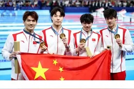 美国媒体怎样看待中国游泳队在巴黎奥运会上的表现？图片
