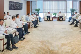 张传江与中国能建总经理倪真会谈图片