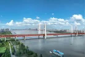 武汉白沙洲公铁大桥规划效果图图片