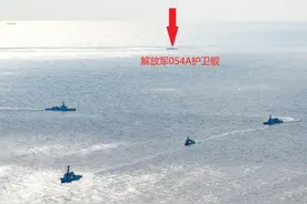 不带怕的！054A孤身犯险，055舰深入西太，加舰长南海认怂被革职图片