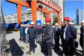 市住房城乡建设委深入项目现场调研检查节日期间安全生产工作图片
