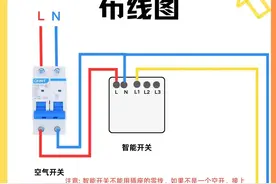 智能开关灯具布线图及注意事项！了解一下智能开关！让生活更美好图片