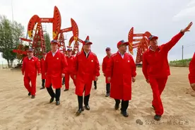 延长石油集团公司党委书记张恺颙到陕北区域单位开展调研工作图片