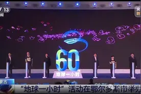 “地球一小时”熄灯仪式在鄂尔多斯举行！地标建筑物的夜景照明陆续熄灭→图片