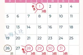 2025年加班工资日历出炉！图片