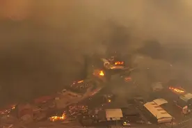 韩国山火已致26人死亡，千年古刹被焚毁图片