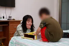 不爱说话的自闭症孩子有说有笑了图片