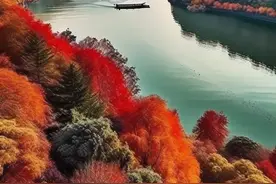 毛主席诗词一首。《沁园春长沙》图片