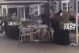 塞尔维亚与阿尔巴尼亚球迷互殴图片