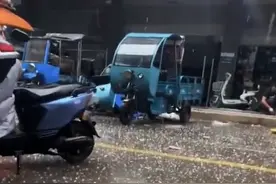 大范围紫色大降温区确定南下，雷暴冰雹大风扩大，超算：急转湿冷图片