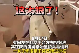 震惊！女子抱婴儿走进兵马俑坑，背后真相竟是如此图片