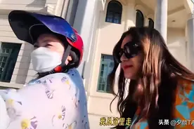 印度女网红在中国旅行，坐车不给钱、对国人吆三喝四，结局舒服了图片