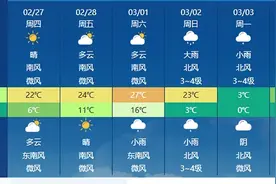 冷暖反转！湖北大回暖模式持续至周六 下周初多地气温暴跌接近冰点图片
