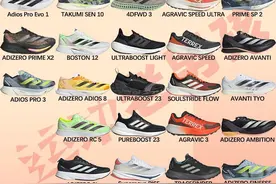 跑鞋推荐 ：adidas阿迪达斯跑鞋矩阵2024|跑鞋怎么选图片