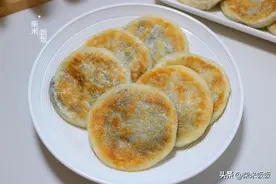 太喜欢这个饼了，做法简单，软糯香甜，比包子馒头都省事图片