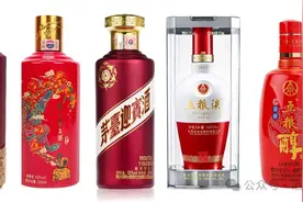 白酒十大名酒，适合喜宴的红色款有哪些？图片