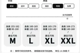 s,m,l,xl分别代表什么尺码?让我来告诉你图片