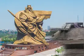 湖北耗资1.7亿建造的关公像，仅仅5年又花1.55亿拆除，这是为何？图片