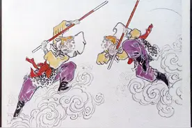 师徒生二心，搅乱大乾坤——郑家声连环画《真假猴王》欣赏图片