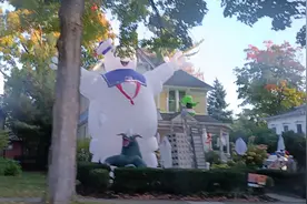 看美国人如何过万圣节图片