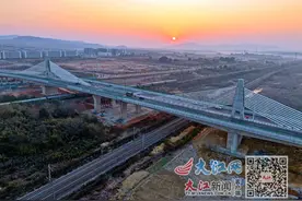 赣江新区阳光大道全线贯通图片