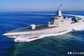 全面碾压，看完055大驱和伯克级驱逐舰对比，你就明白了图片