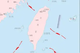 解放军围岛军演持续升级，岛内已未战先乱，立法机构上演全武行图片
