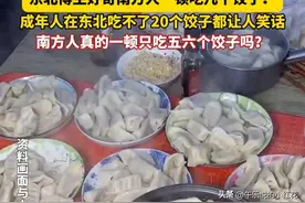 南北差异真大！北方人吃不了20个饺子会让人笑话，南方只吃5个？图片