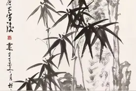 《清风劲节》——赵广发国画作品欣赏图片