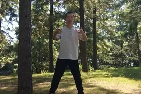 什么样的站桩姿势才是最标准的，为啥有的人会说一人一桩图片