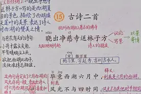 二年级下册语文，第六单元课文15《古诗二首》笔记+课堂解析图片
