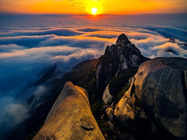 安徽天柱山5A级景区-驴友必爬！