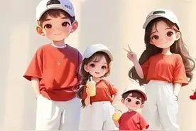 亲子全家福美图分享，幸福快乐的一家人图片
