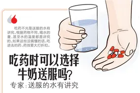 吃药时可以选择牛奶送服吗？专家：送服的水有讲究图片