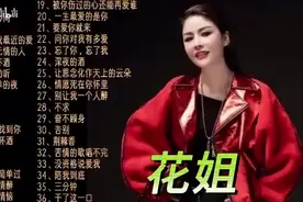 花姐经典歌曲合集，独特个性有磁性的嗓音，每首音乐非常值得收藏图片