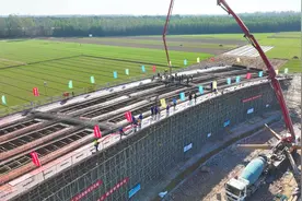 沿黄高速终于来了，经过民权兰考封丘武陟温县，两段都已开工建设图片