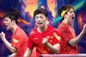 奥运AI人物画传丨五连冠！你永远可以相信中国乒乓！图片