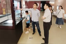 鉴史明今 推进中医药传承创新 张掖市中医医院党委书记张奋杰赴甘肃简牍博物馆、省中研院考察学习图片